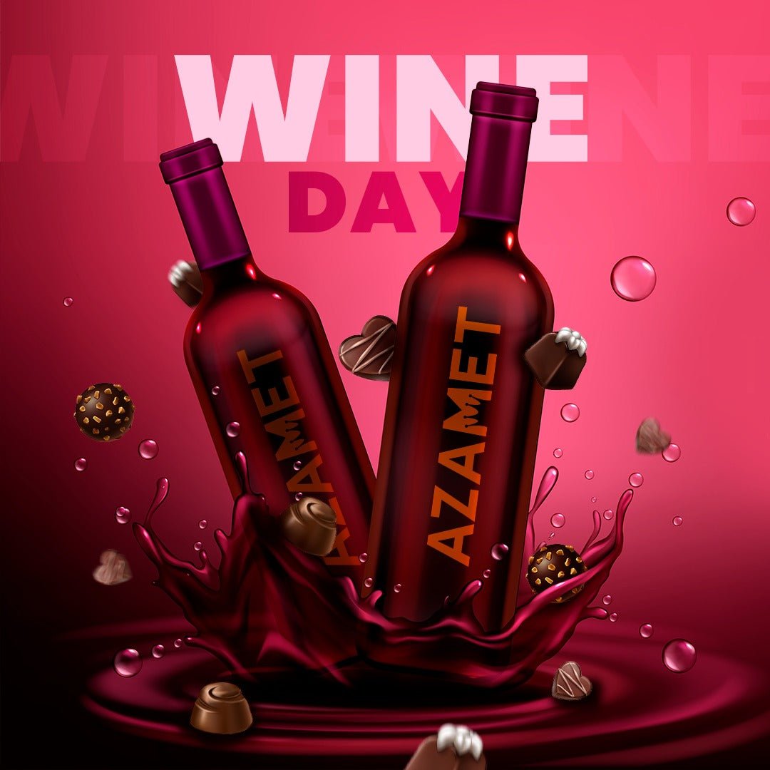 🍇🍷✨ Мы поднимаем бокалы в честь Дня вина в Молдове! ✨🍷🍇 – Azamet Shop