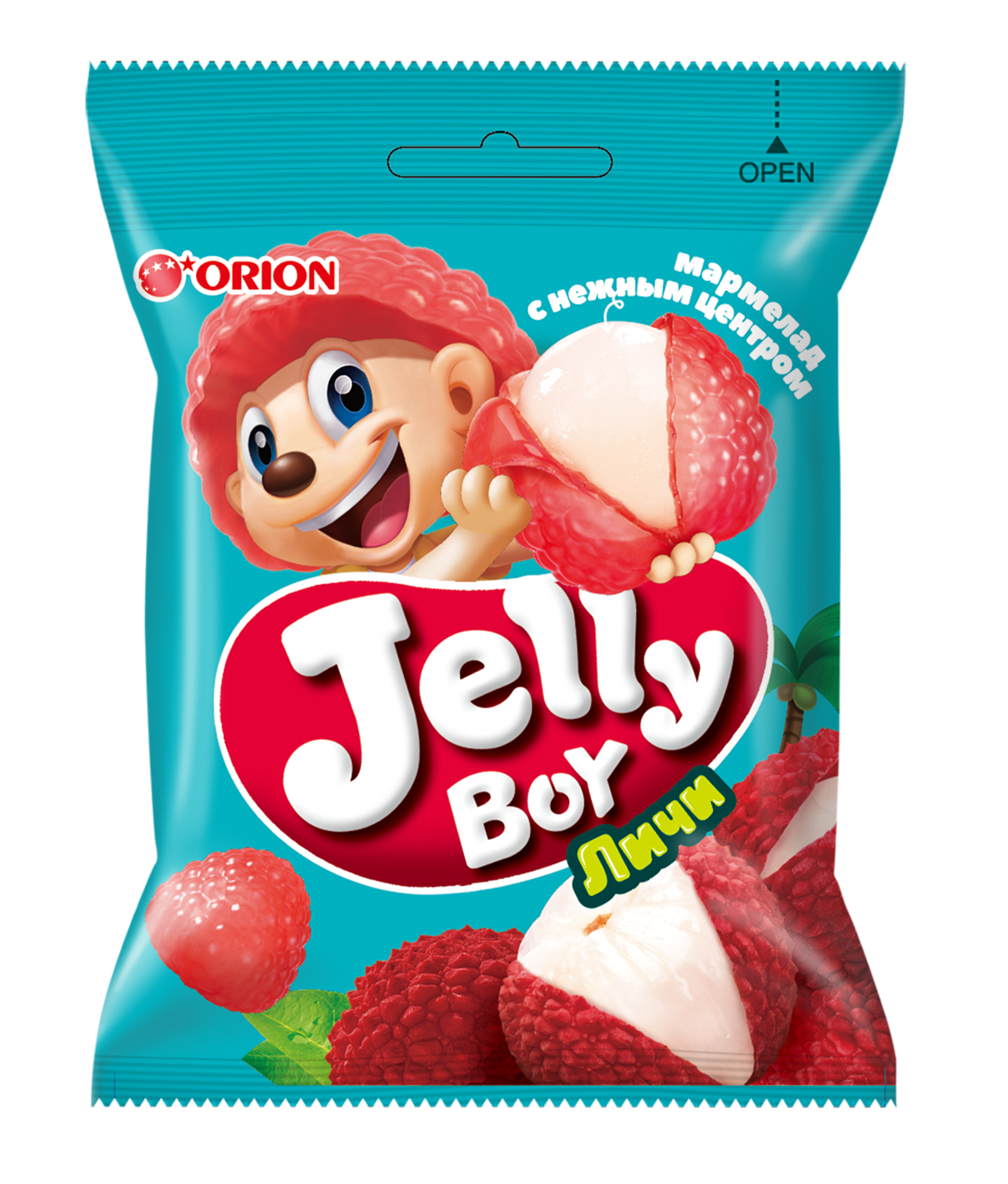 ORION жевательный мармелад «Jelly Boy» личи 66 г