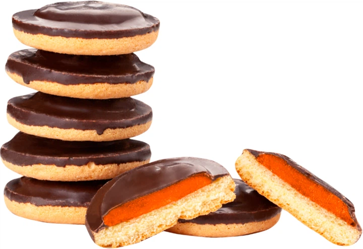 Sladkaya Dolina Biscuiți cu implutura de portocalii 1kg