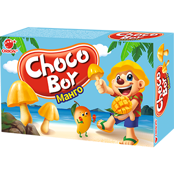 Печенье Orion Choco Boy Манго, 45 г