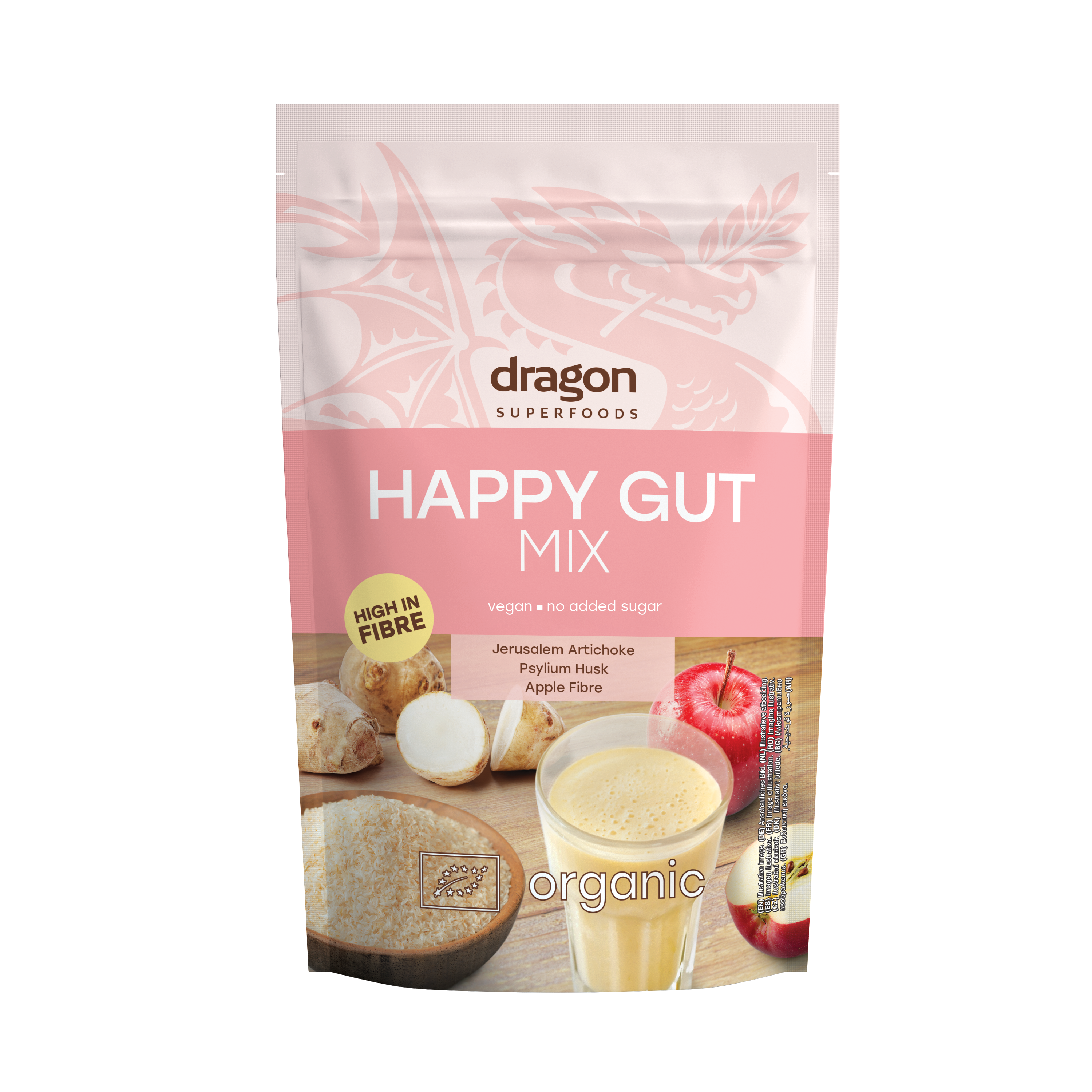 Dragon Superfoods Смесь для кишечника (Happy gut mix) 200г 1/6