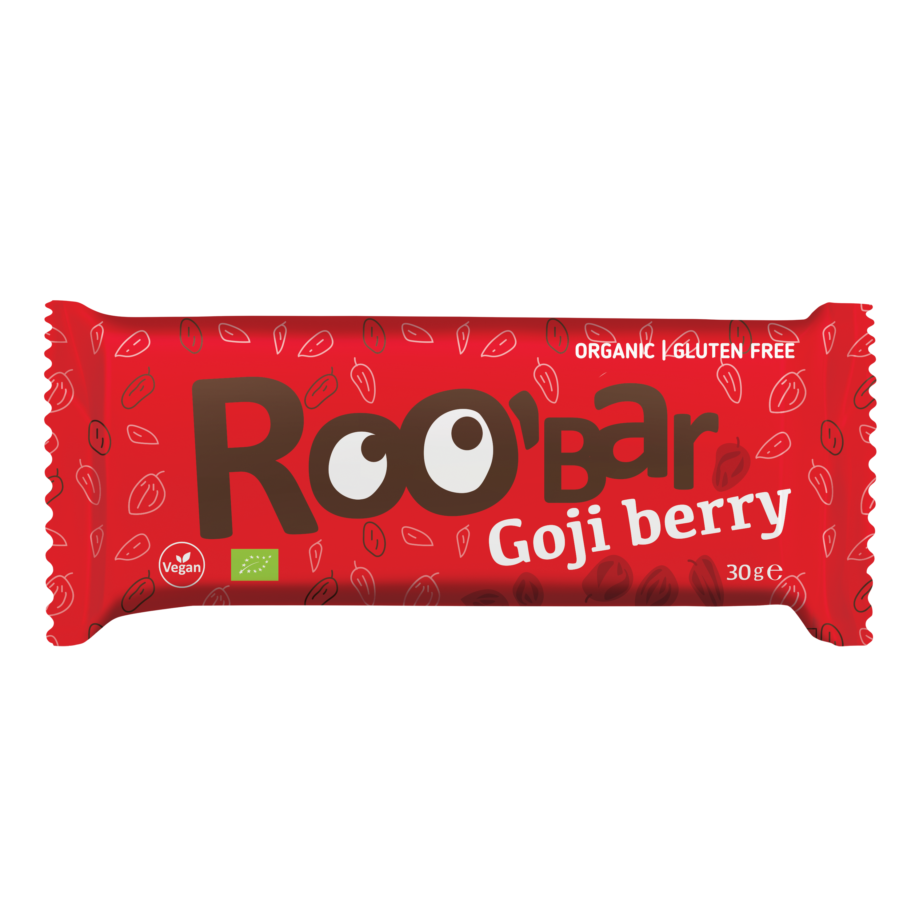 Roobar Батончик с ягодами годжи 30 г 1/20