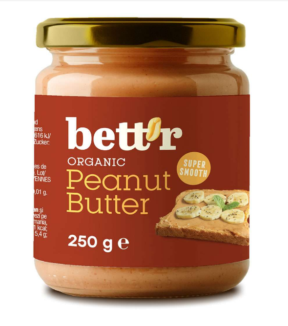 Bettr Арахисовая паста (масло) 250 г 1/8