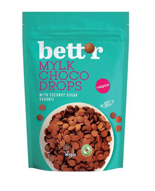 Bettr Капли из молочного шоколада 200 г 1/6