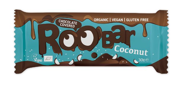 Roobar Кокосовый батончик в шоколаде 30 г 1/16