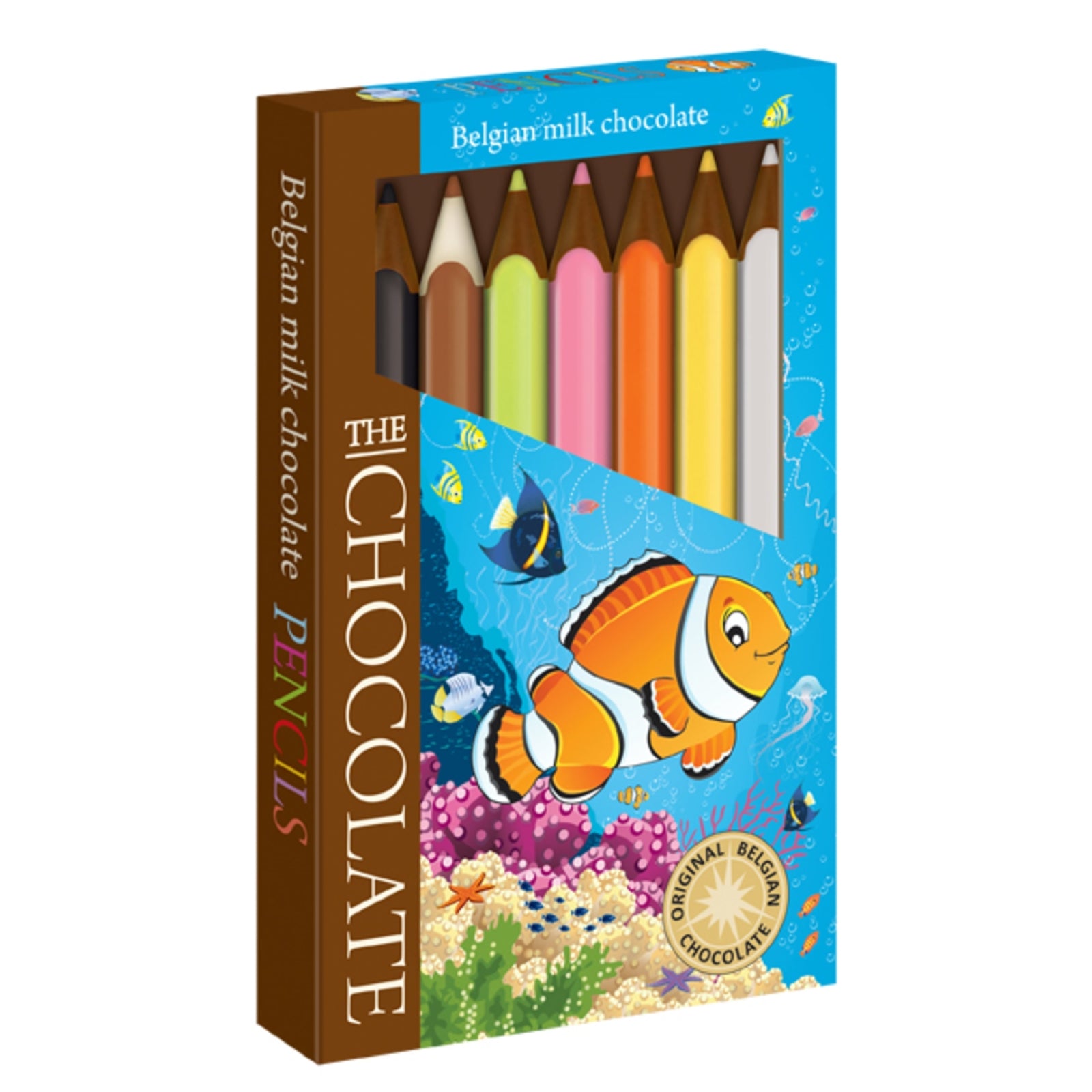 Шоколадные Карандаши "Рыбки" из нежнейшего бельгийского молочного шоколада (100 г)