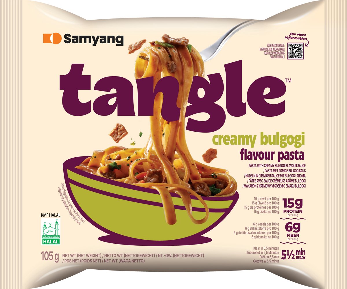Паста быстрого приготовления Tangle Bulgogi Alfredo 105 г