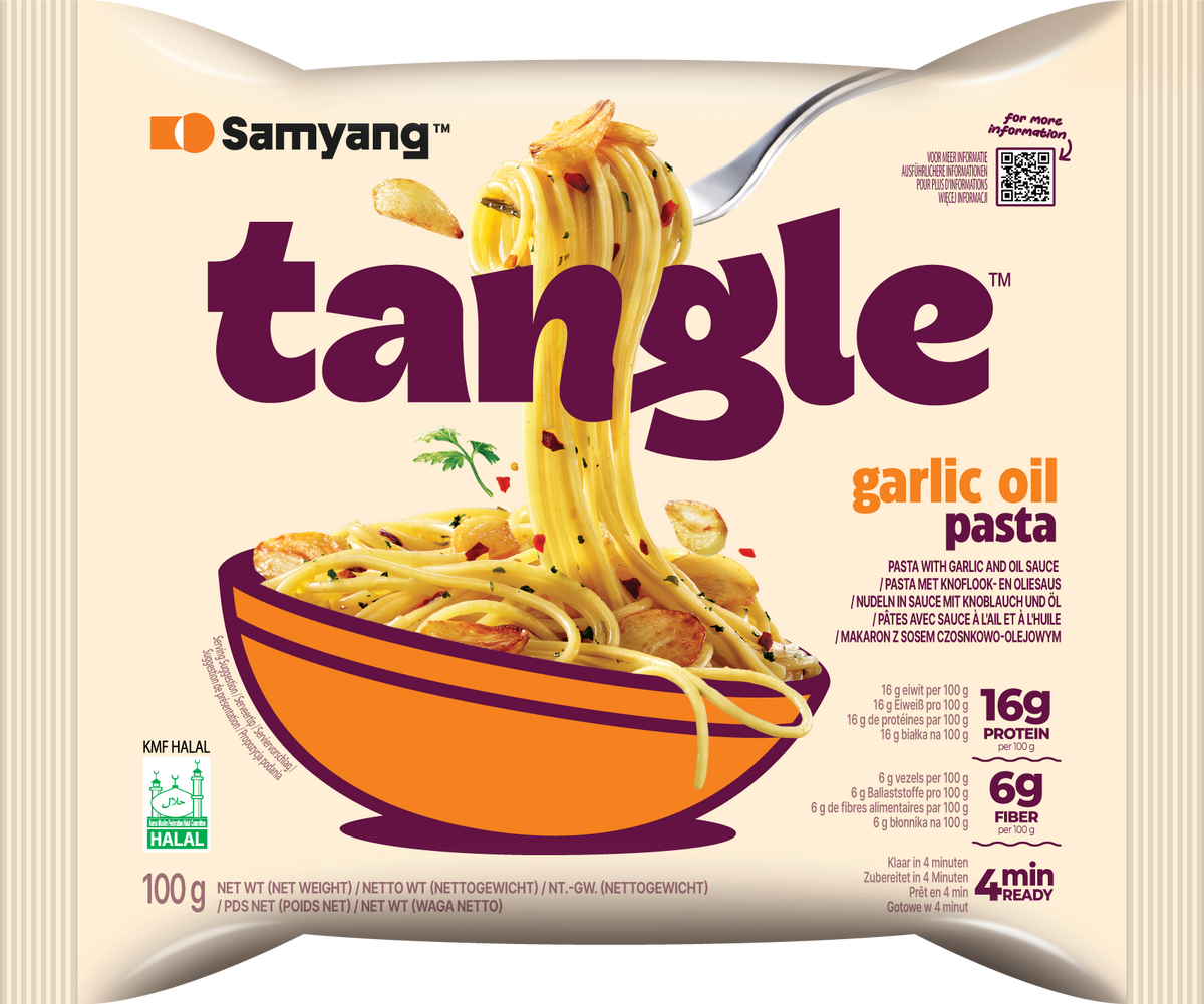 Паста быстрого приготовления Tangle Garlic Oil 100 г