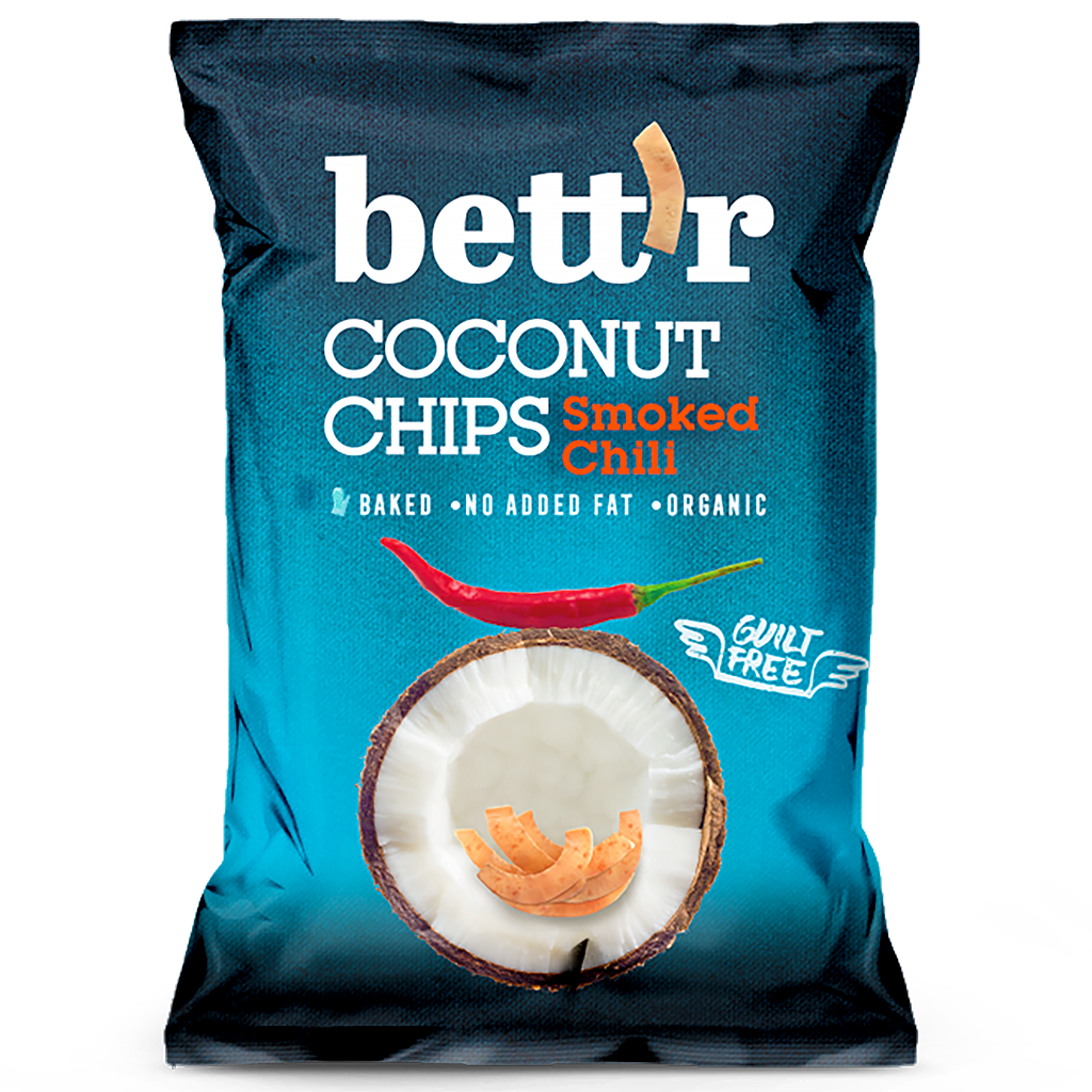 Bettr Кокосовые чипсы с чили 70 г 1/13