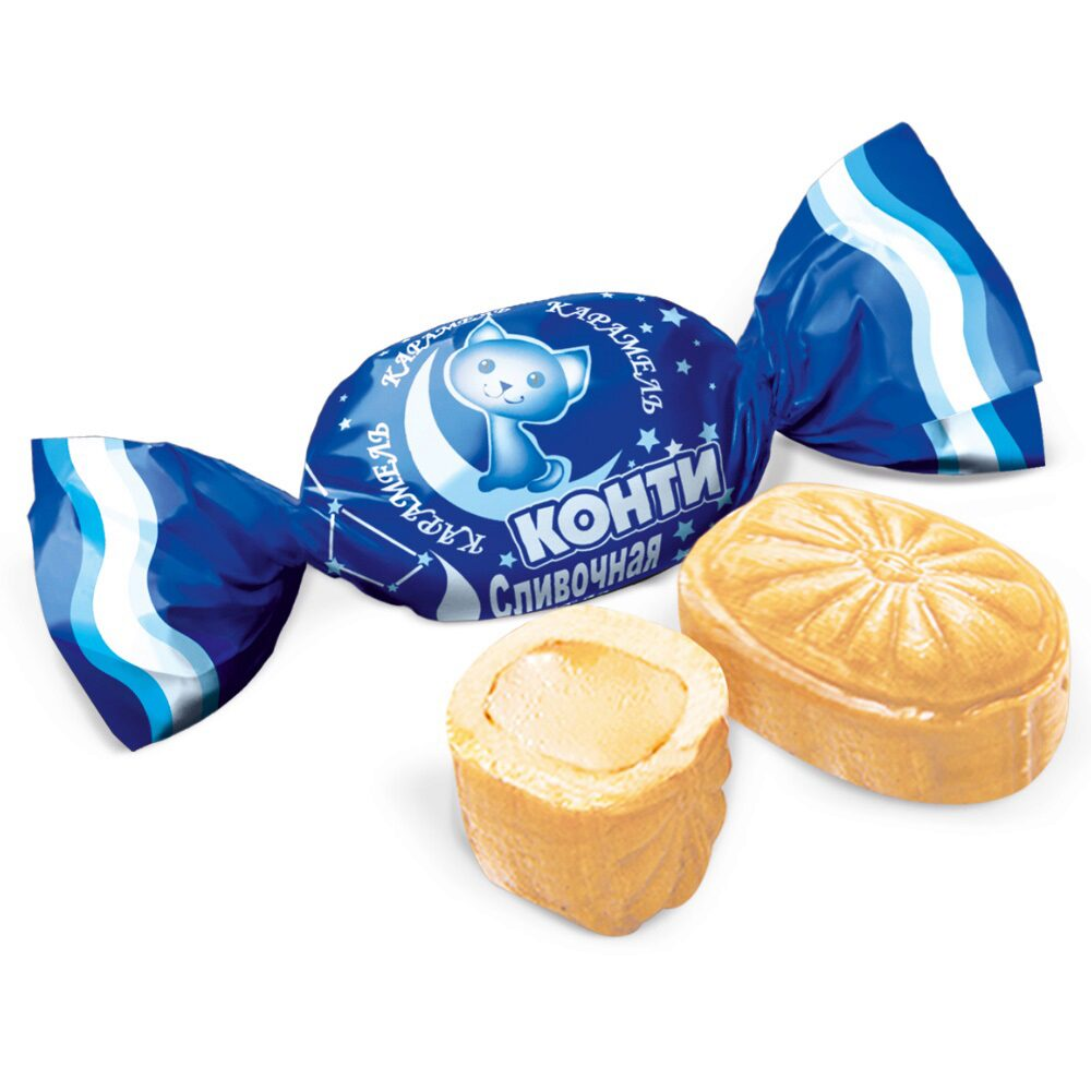 Konti Карамель "КОНТИ" Сливочная 1 кг