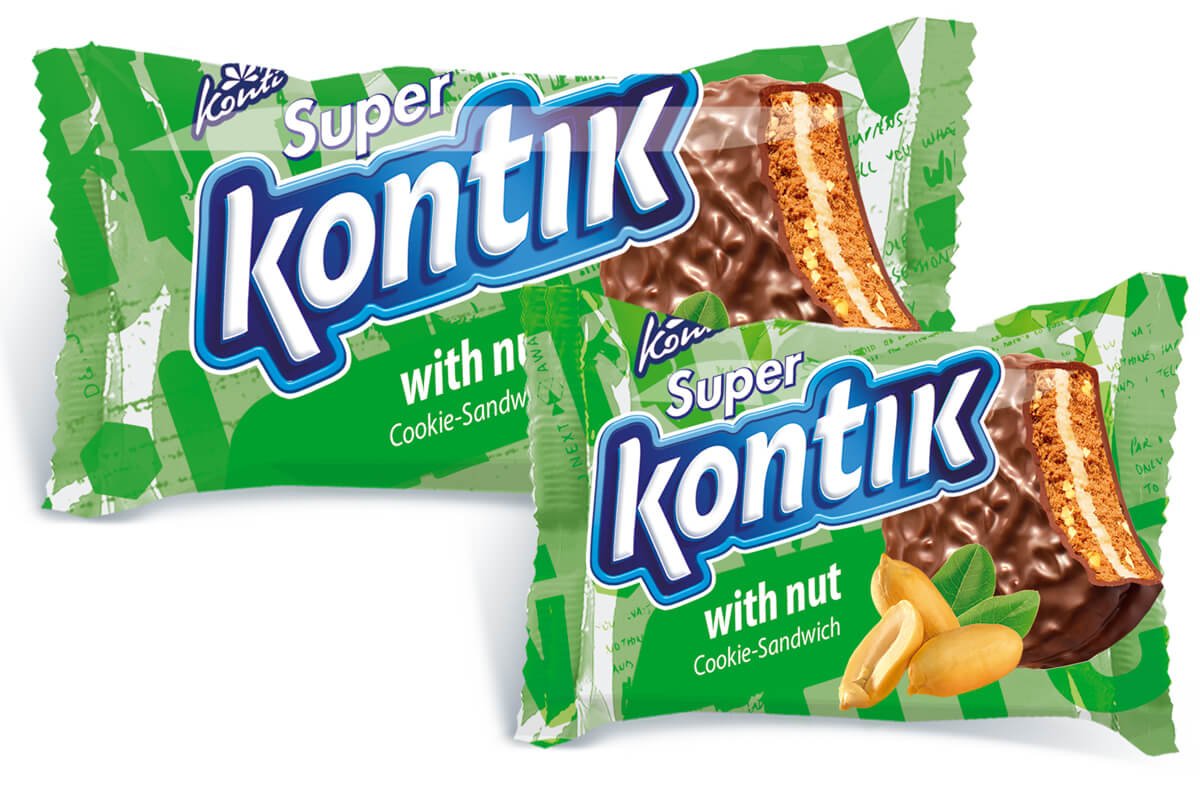 Biscuiti "Konti with nut" 450 gr - Azamet Shop