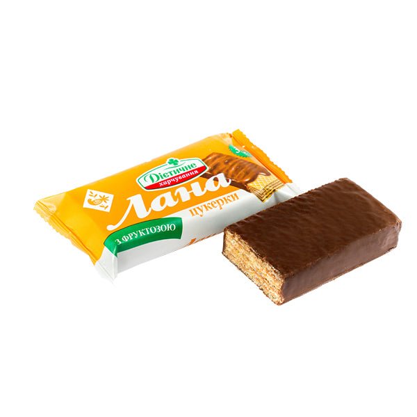 Bomboane din napolitane LANA cu fructoză 372 gr - Azamet Shop