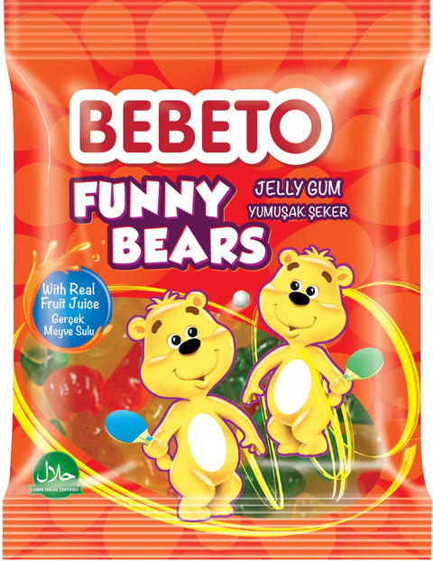 Bomboane gumate Funny Bears 80 gr - Azamet Shop