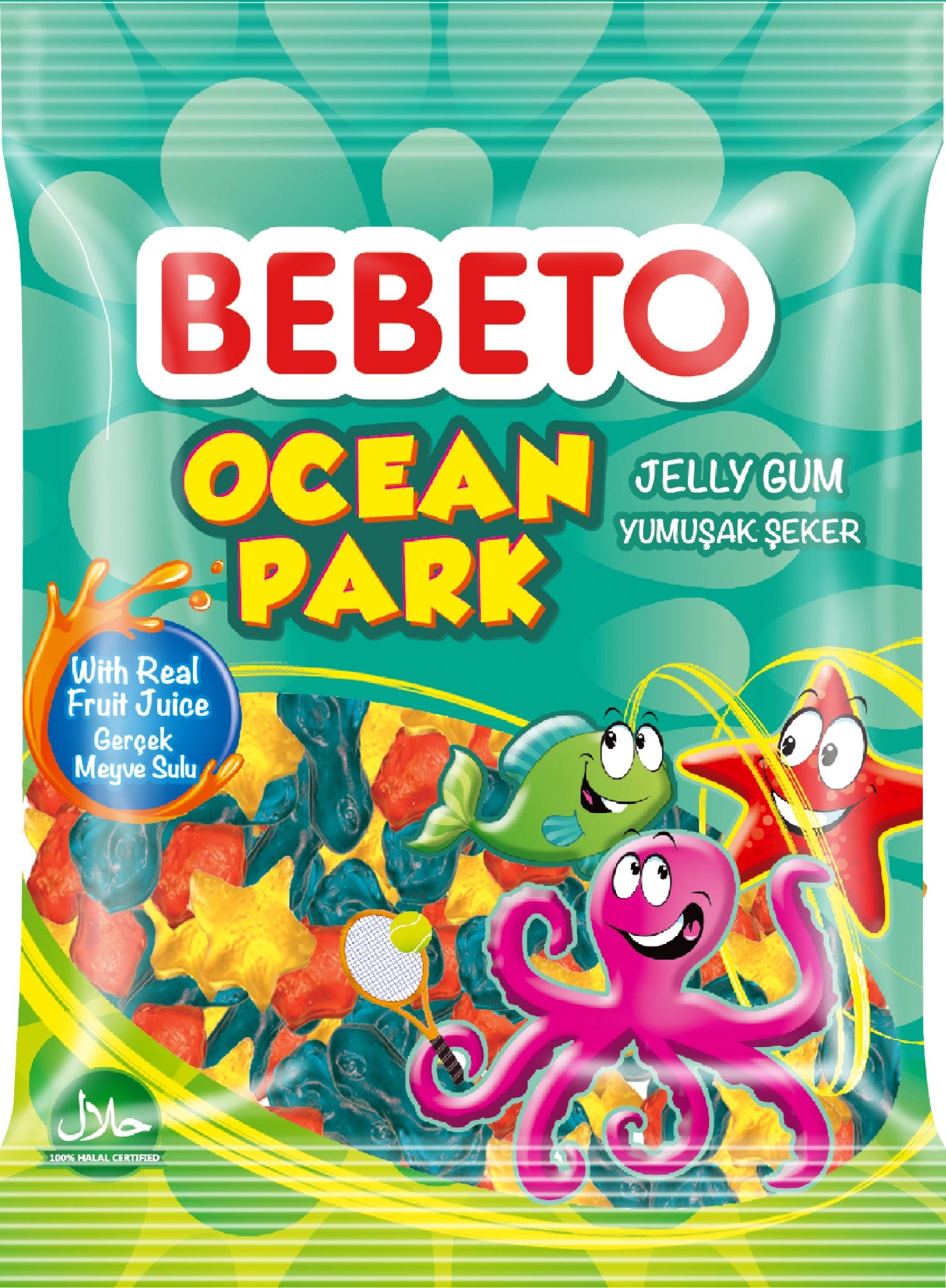 Bomboane gumate Ocean Park 80 gr - Azamet Shop