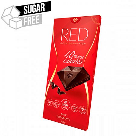 Ciocolată fără zahăr RED DARK - Azamet Shop