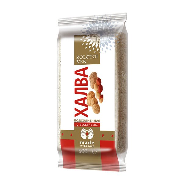 Halva de floarea soarelui cu arahide 270 g - Azamet Shop