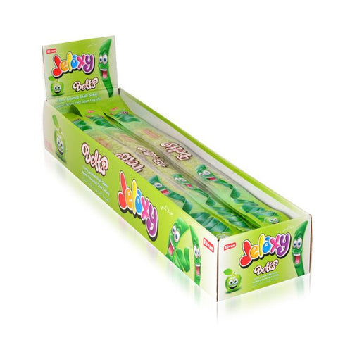 Jelaxy Licorice Belt Sugar Măr 15 g / 60 buc - Azamet Shop