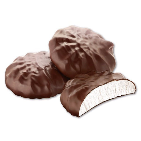 Marshmallow în glazură de ciocolată 3 kg (pectină) - Azamet Shop