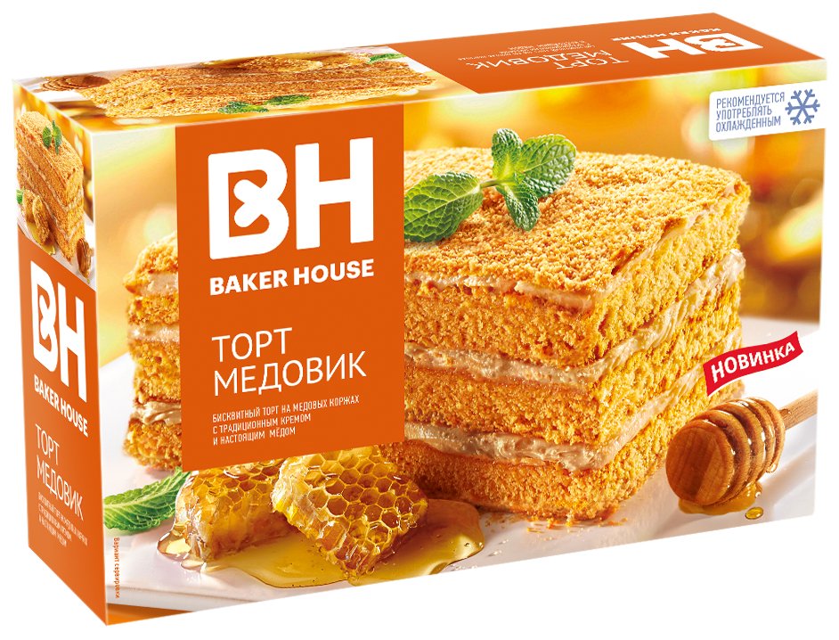 Торт Медовик 350г - Azamet Shop
