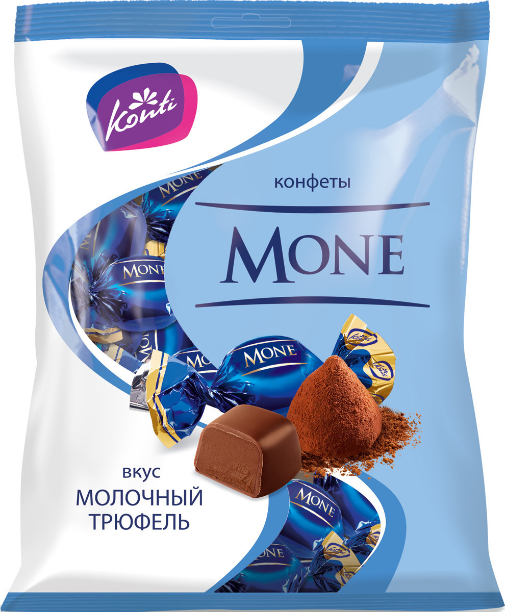 Bomboane 'Mone' cu aromă de trufe cu lapte 200g