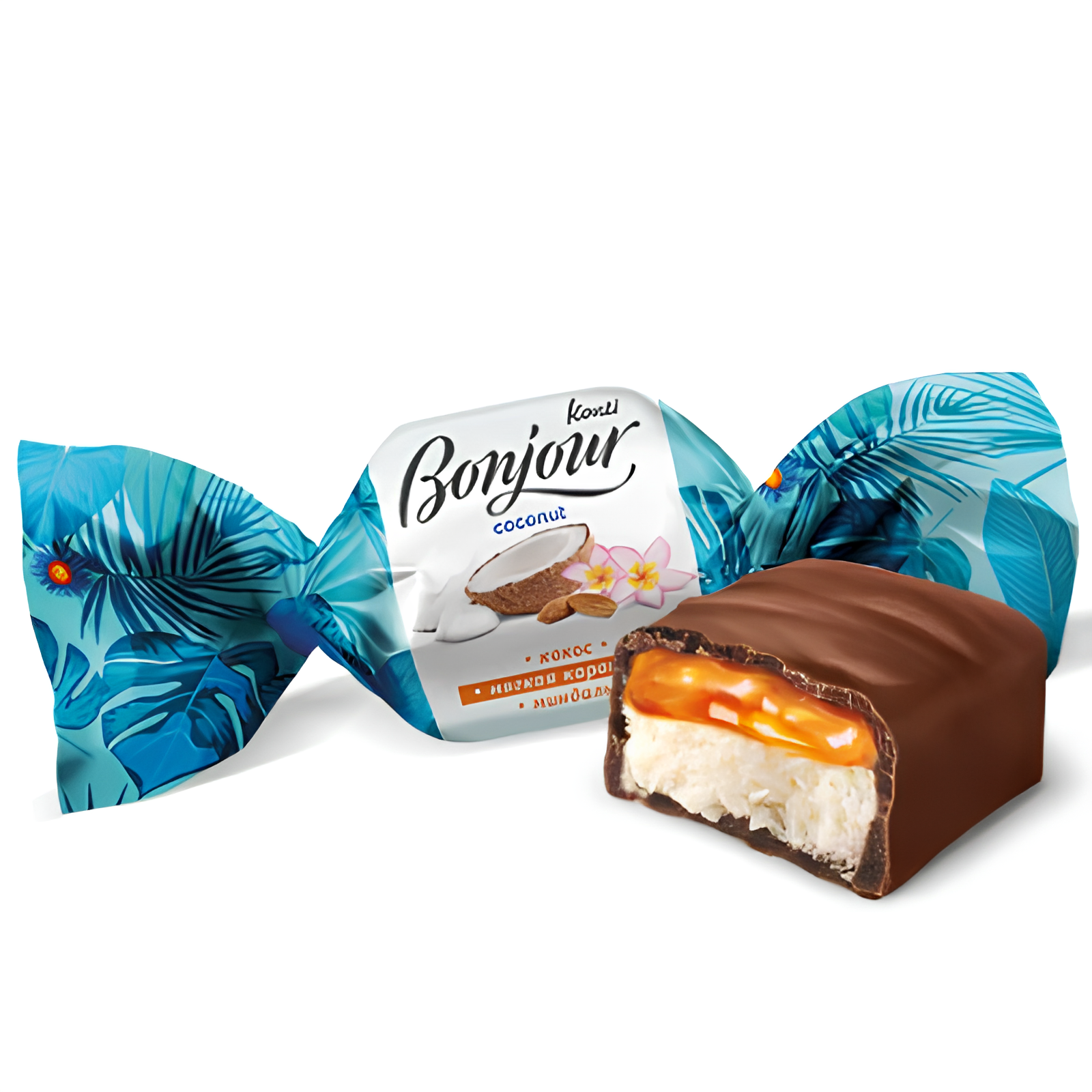 Конти Конфеты Bonjour coconut 1кг
