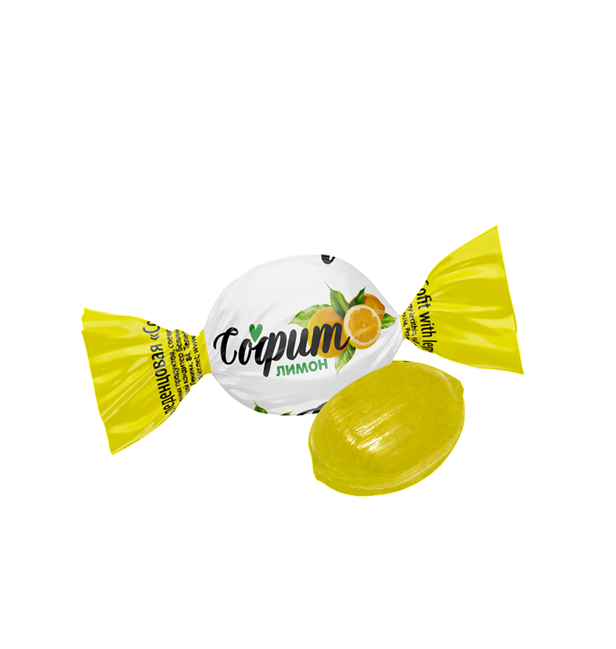 Caramel Sofit cu aromă de lămâie 1kg