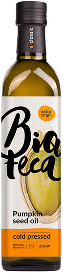 Масло Bioteca из тыквен.семян 250 мл (Cold pressed)