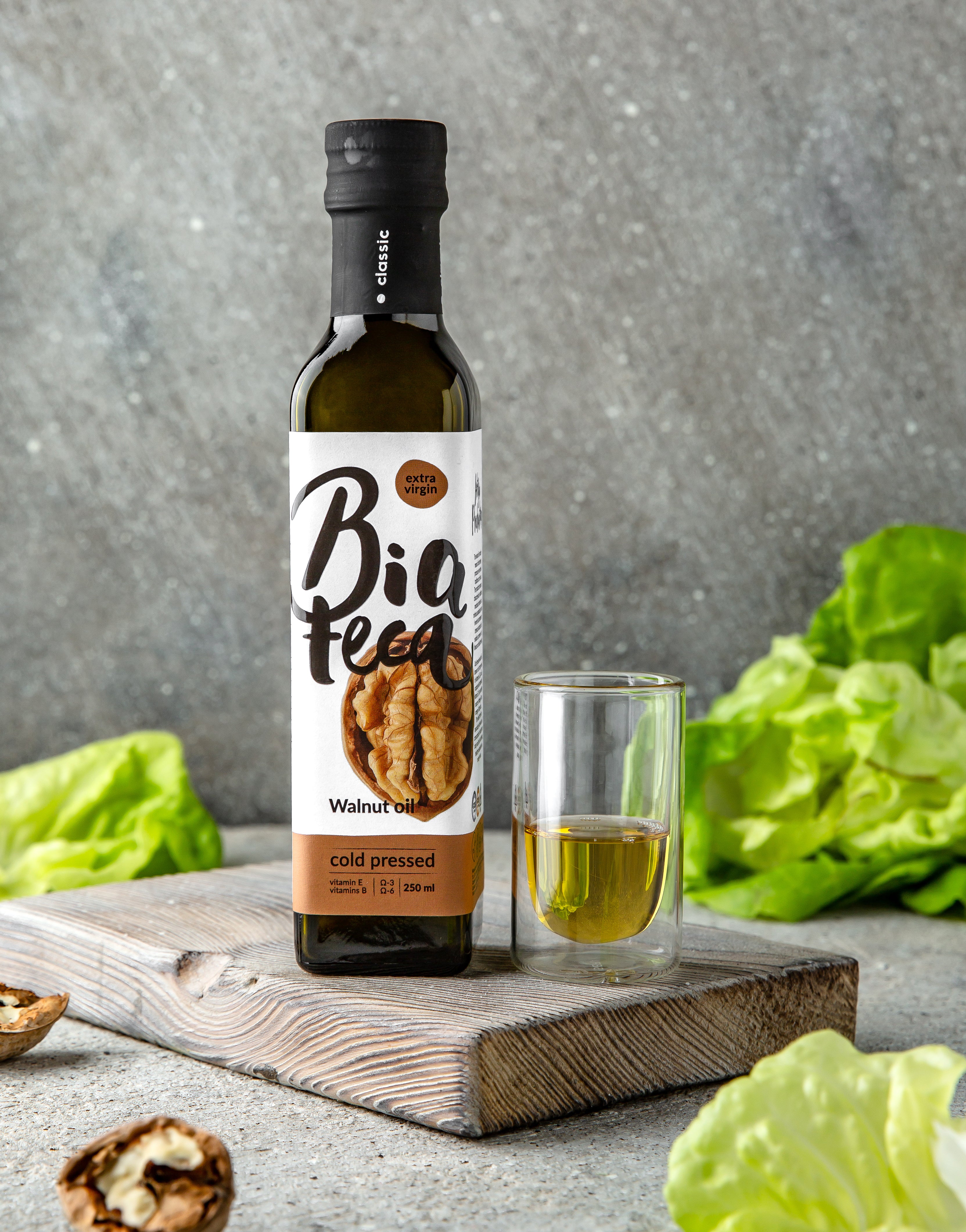 Масло Bioteca грецкого ореха 250 мл (Cold pressed)