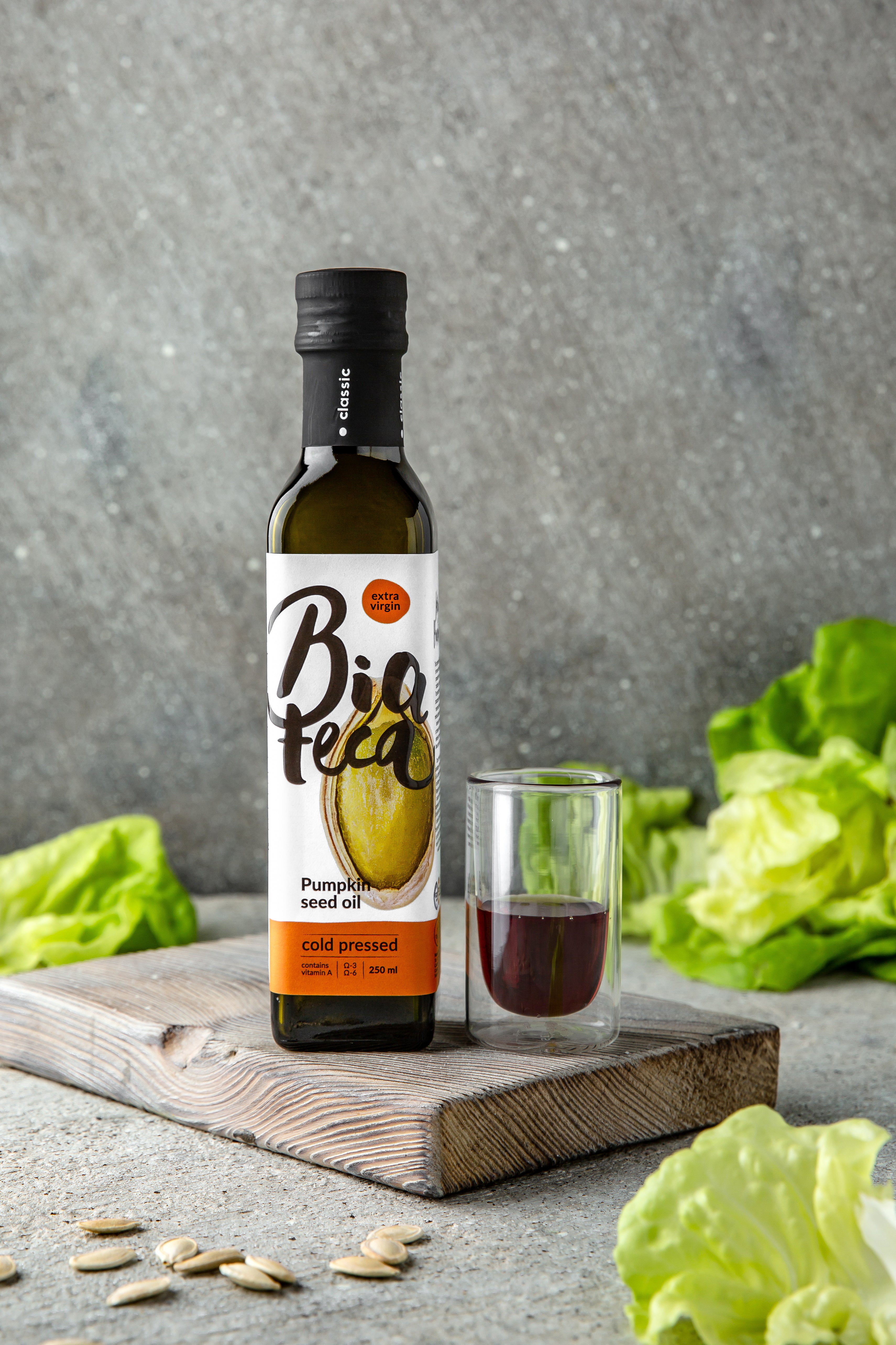 Масло Bioteca из тыквен.семян 250 мл (Cold pressed)
