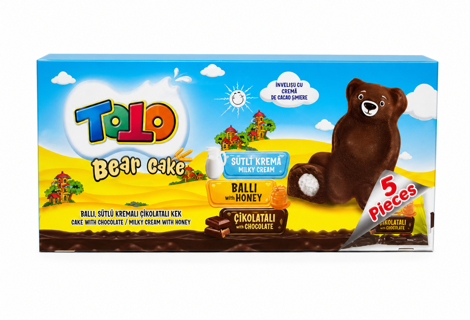 TOTO BEAR CAKE 225 GR