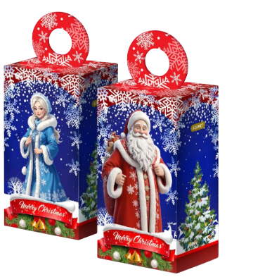 Подарок Снегурочька- Дед Мороз 400 гр