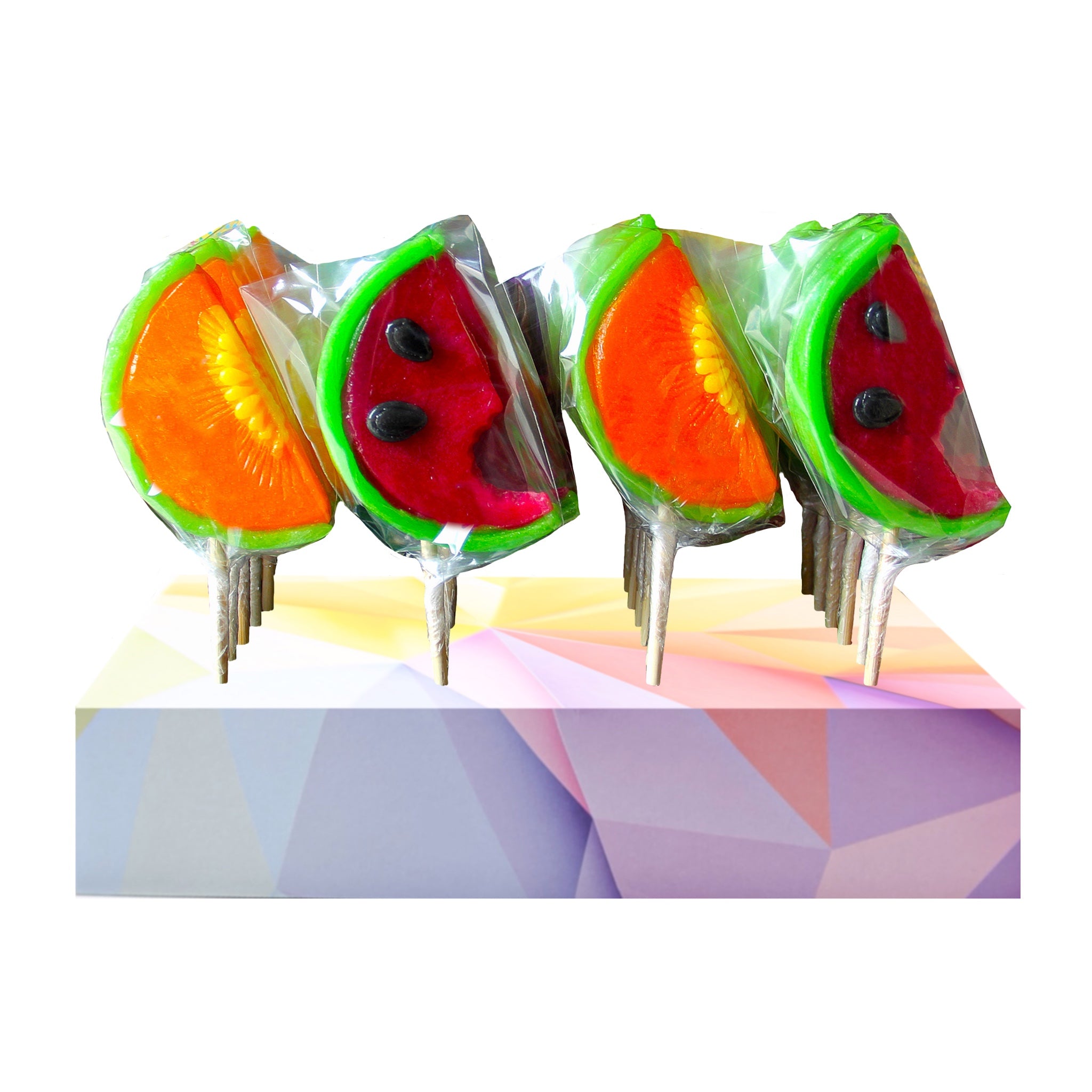 Карамель леденцовая "Арбуз+Дыня" 30г