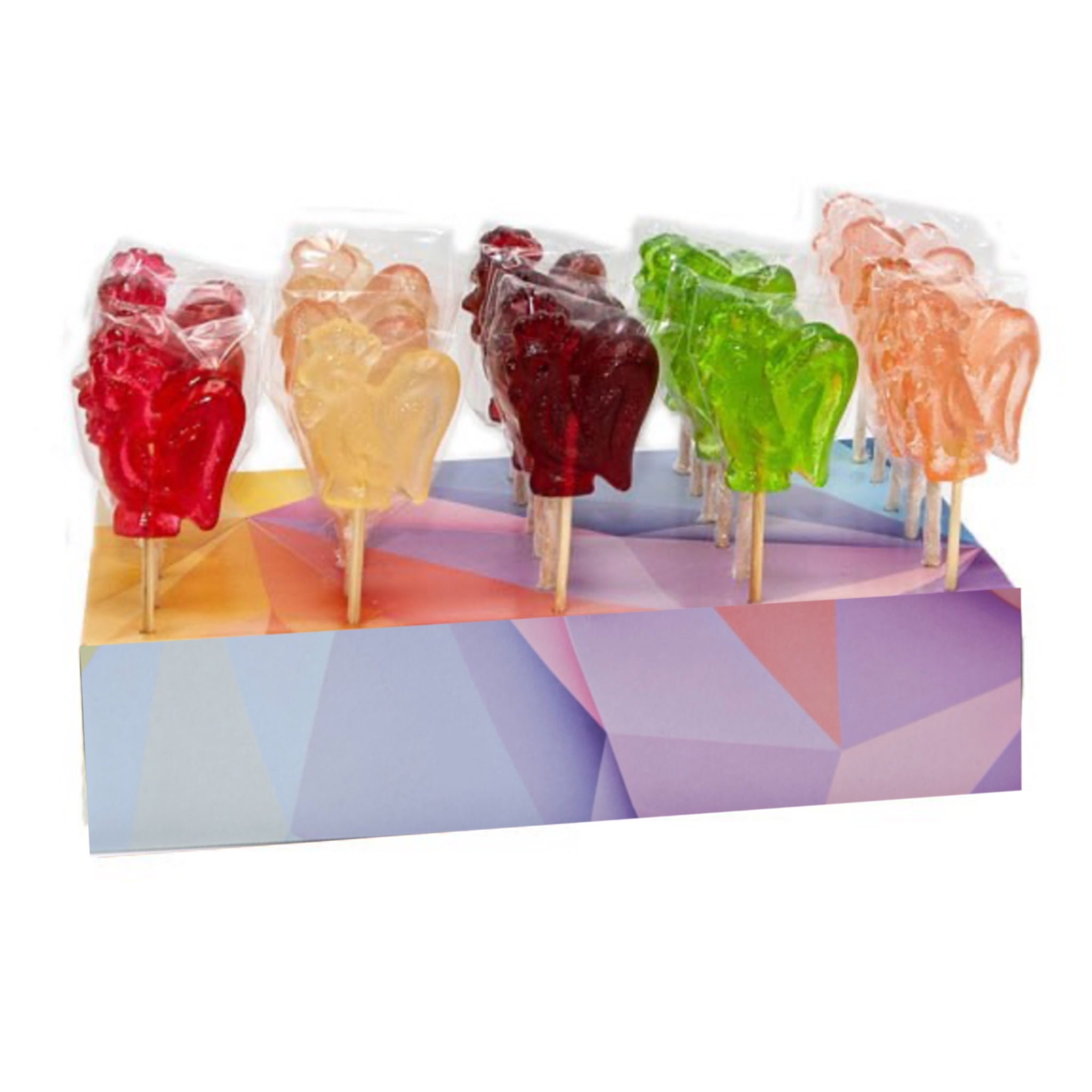 Карамель леденцовая "Цветные петушки" 15г