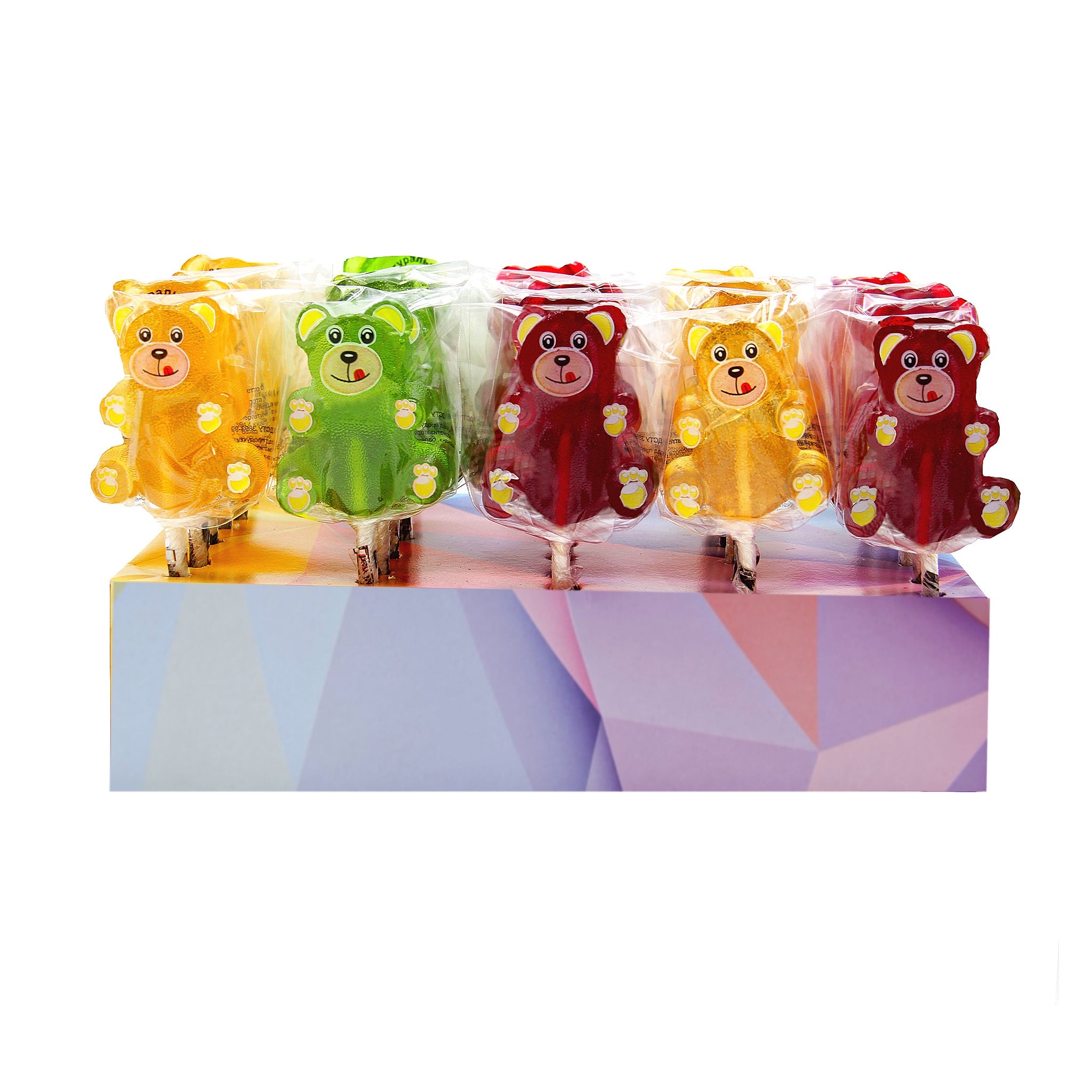 Карамель леденцовая "Цветные медведи" 30 г