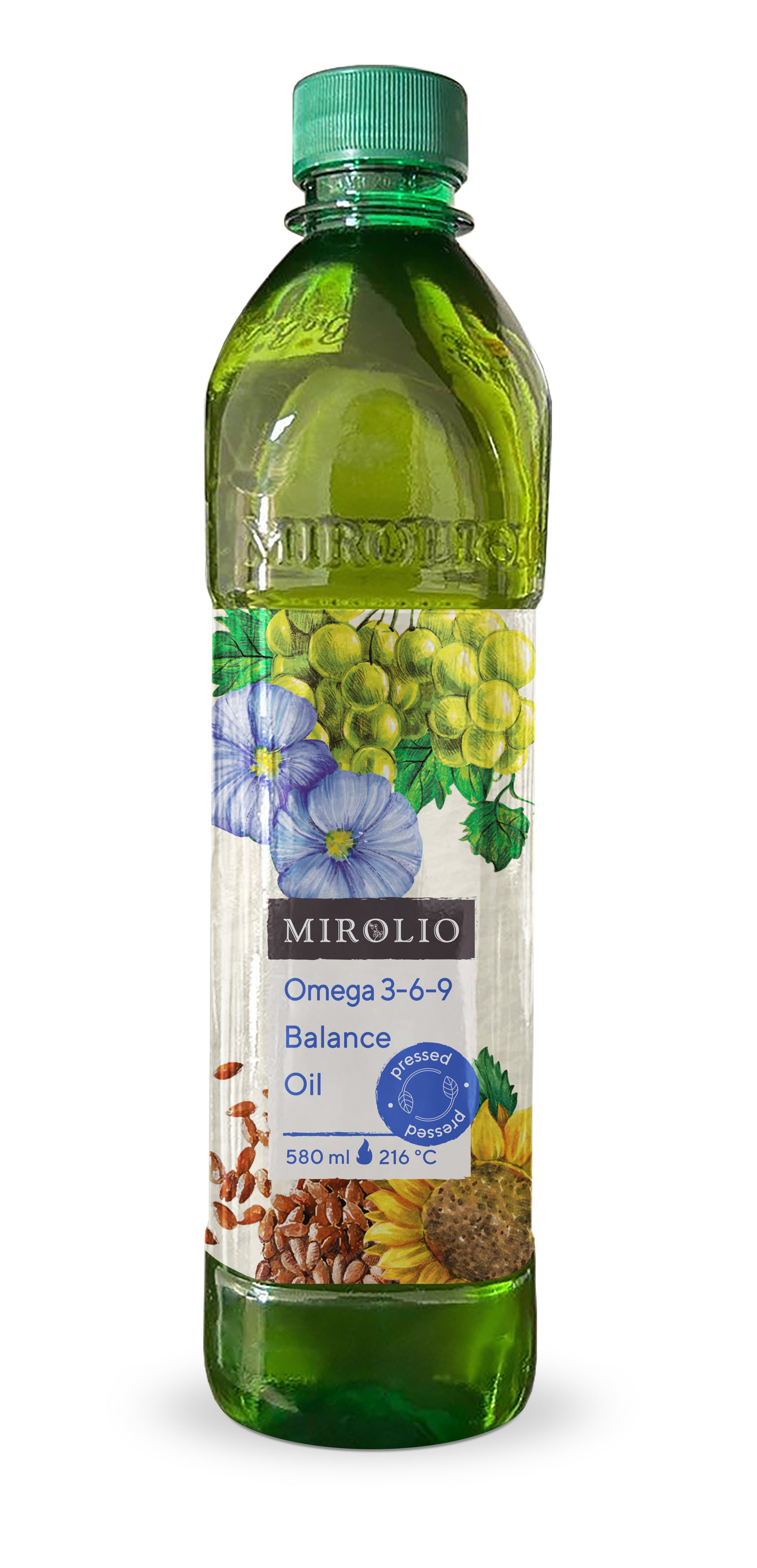 Масло Mirolio Баланс Омега 3-6-9, 580мл