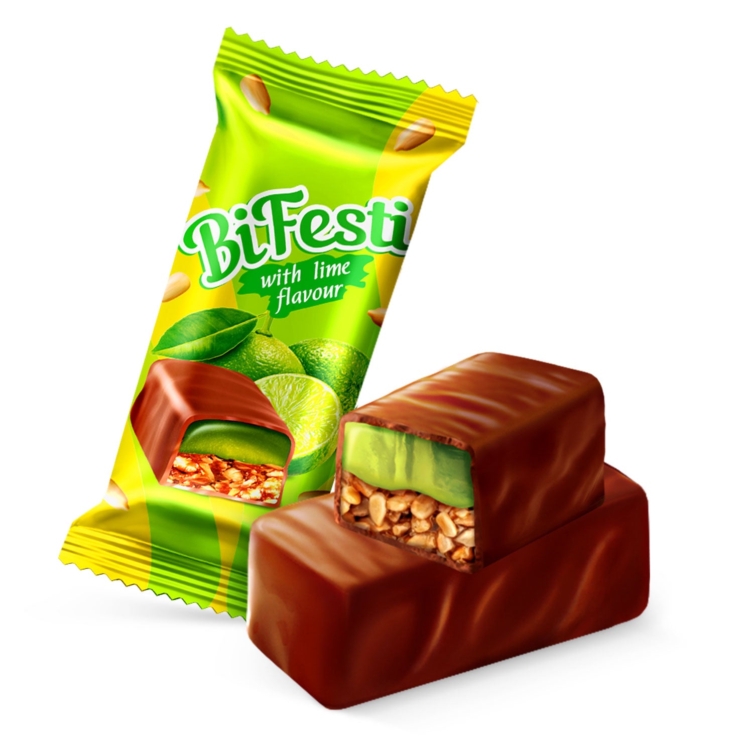 Lukas Bomboane BiFesti aroma de lime 2,5 kg