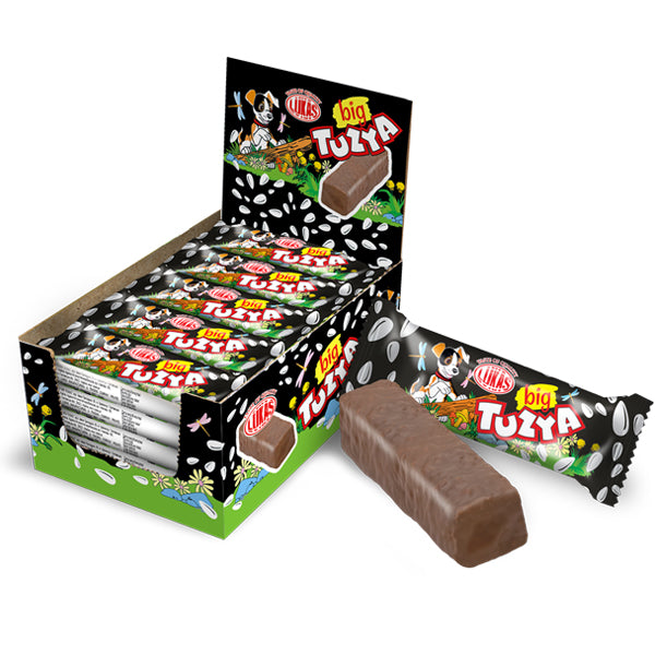 Lukas Baton glazurat cu semințe Big Tuzya 33 g/20 buc