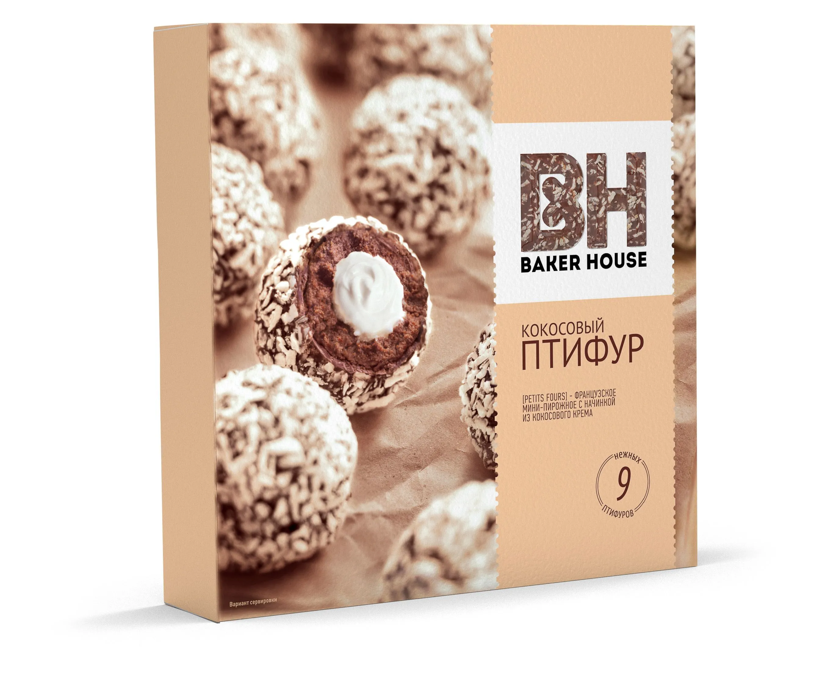 Kovis Prajitura "Ptifur" cu cremă de cocos 225 gr