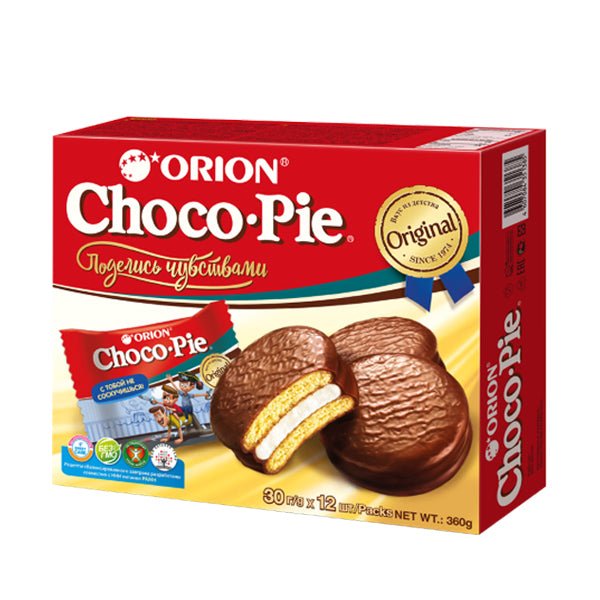 Biscuiți cu marshmallow Choco Pie 360 g - Azamet Shop