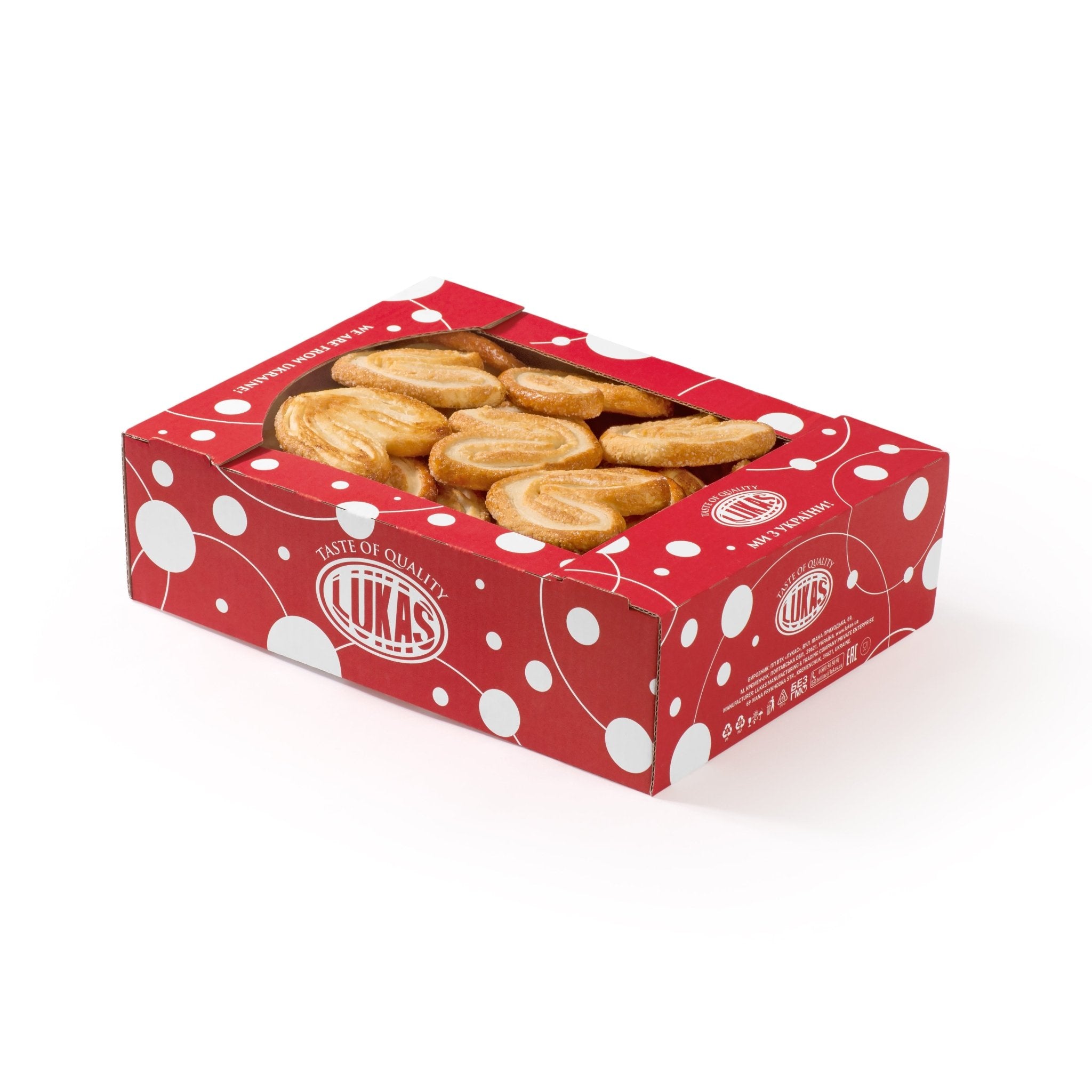 Biscuiti "Urechi" 350 gr - Azamet Shop