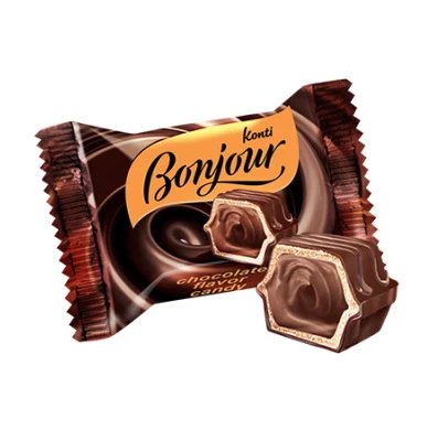 Bomboane Bonjour cu aromă de ciocolată 3kg - Azamet Shop
