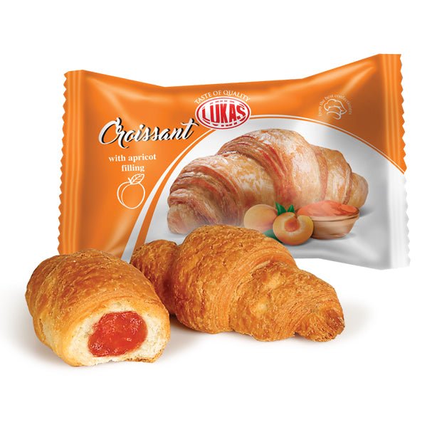 Croissant cu umplutură de caise 45 g / 24 buc - Azamet Shop