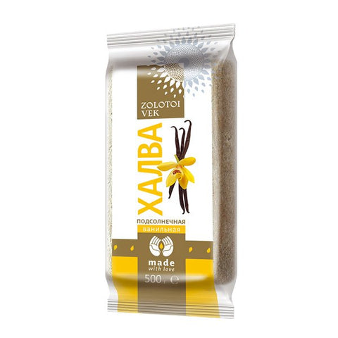 Halva de floarea soarelui cu vanilie 270 g - Azamet Shop