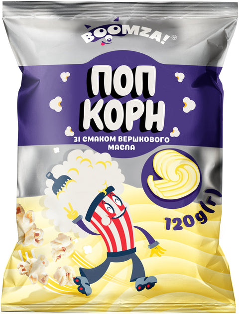 Popcorn cu unt 120 gr - Azamet Shop