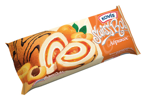 Рулет Kovıs с начинкой абрикоса 175г - Azamet Shop